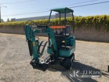 (Jurupa Valley, CA) 2024 AGT QK16R Mini Hydraulic Excavator, bkt, ripper, 2 ft 8 in. stick, aux hyd,