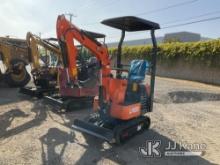 (Jurupa Valley, CA) 2024 AGT LH12R Mini Hydraulic Excavator, bkt, ripper, 2 ft 8 in. stick, aux hyd,