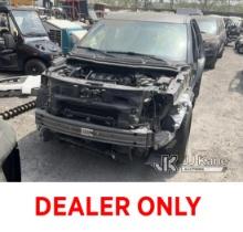 (Jurupa Valley, CA) 2016 Ford Explorer 4-Door Sport Utility Vehicle Not Running , No key , Stripped
