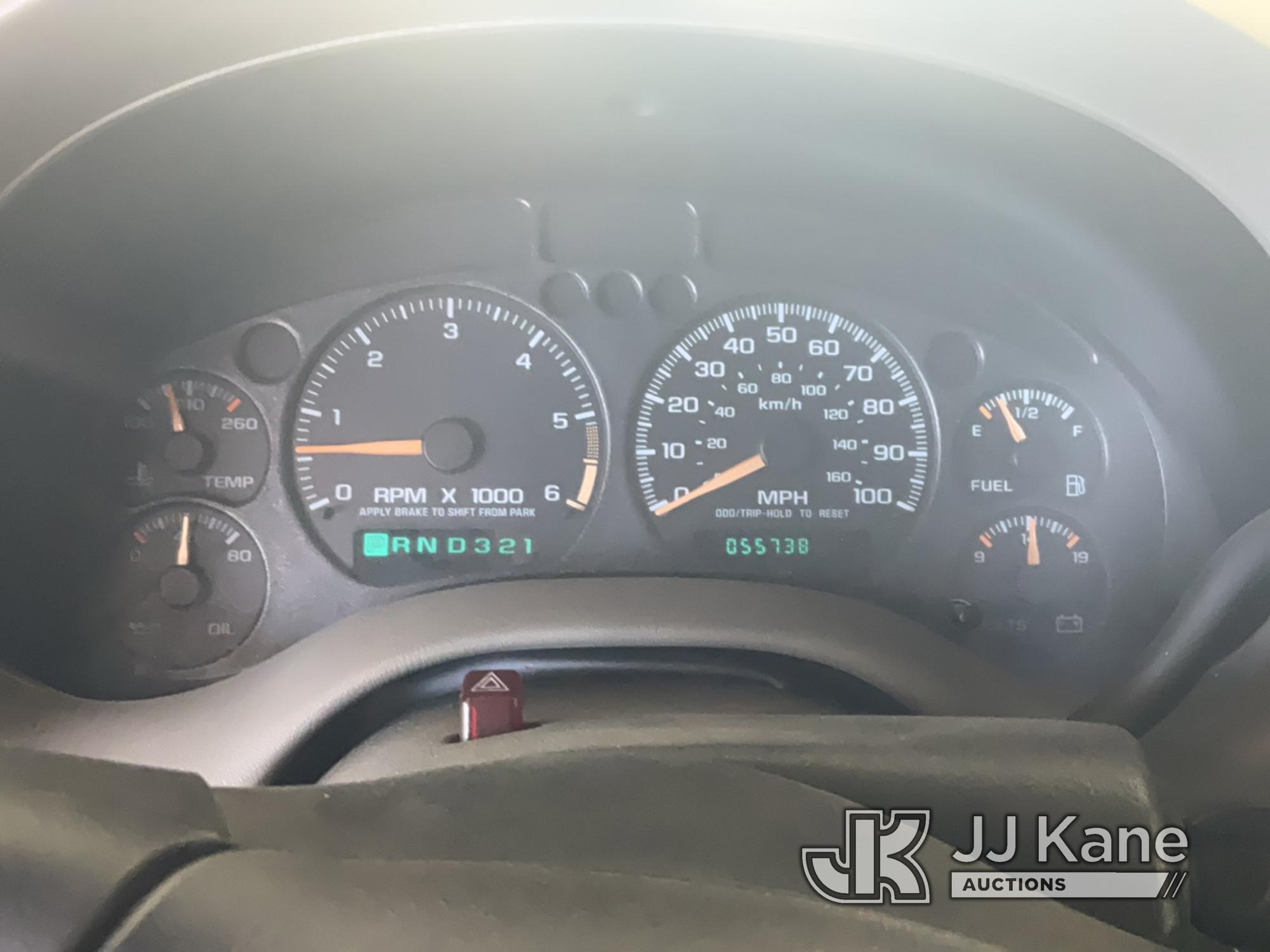 (Jurupa Valley, CA) 2001 Chevrolet S10 Pickup Truck Runs & Moves, Will Not Stay Running