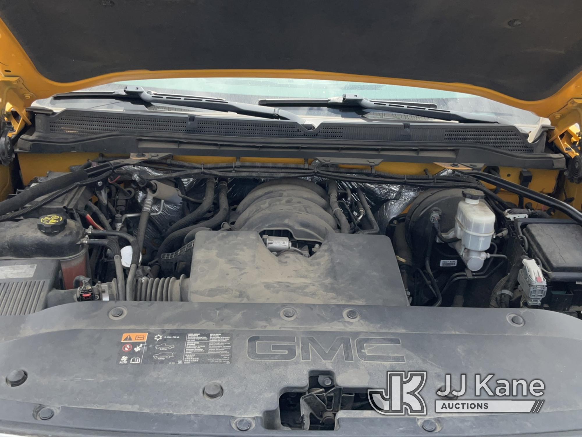 (Jurupa Valley, CA) 2015 GMC Sierra 1500 Extended-Cab Pickup Truck Not Running , Bad Engine , Electr