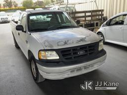 (Jurupa Valley, CA) 2000 Ford F-150 Extended-Cab Pickup Truck Runs & Moves, Paint Damage