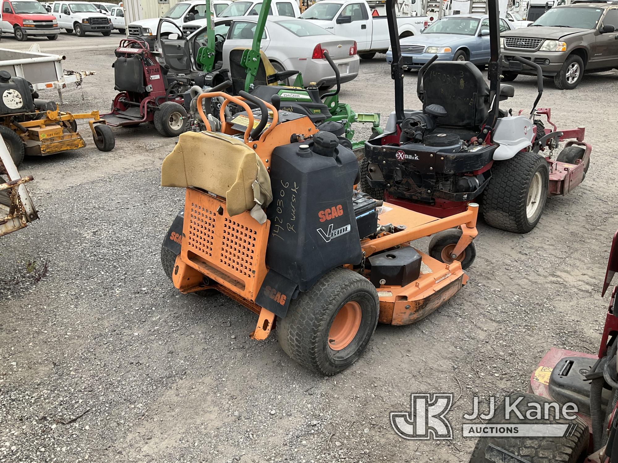 (Jurupa Valley, CA) Scag 52 in Stand On Mower Not Running, True Hours Unknown