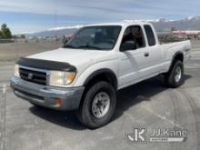 (Salt Lake City, UT) 2000 Toyota Tacoma 4x4 Extended-Cab Pickup Truck Runs & Moves) (Oil Leak, Drive
