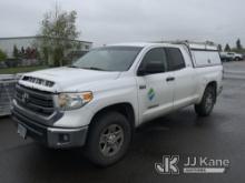 (Millersburg, OR) 2014 Toyota Tundra 4x4 Crew-Cab Pickup Truck Runs & Moves