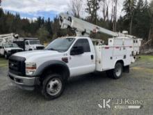 (Eatonville, WA) Altec AT200A, Telescopic Non-Insulated Bucket Truck mounted behind cab on 2008 Ford