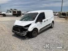 2016 Ford Transit Connect Mini Cargo Van, (GA Power Unit) Wrecked, Not Running, Condition Unknown, M