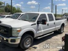 (Tampa, FL) 2016 Ford F250 4x4 Crew-Cab Pickup Truck Not Running, Condition Unknown) (Bad High Press