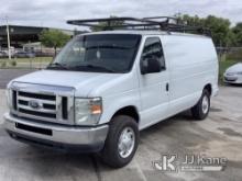 (Ocala, FL) 2013 Ford E250 Cargo Van Runs & Moves) (Minor Paint/Body Damage.