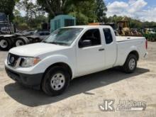 2017 Nissan Frontier Extended-Cab Pickup Truck Runs & Moves) (Jump To Start, Paint Damage