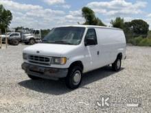 2001 Ford E250 Cargo Van Not Running, Condition Unknown, Paint Damage
