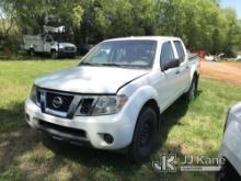 2015 Nissan Frontier 4x4 Crew-Cab Pickup Truck Not Running & Condition Unknown) (Cracked Windshield,