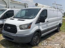 (Westlake, FL) 2017 Ford Transit-250 Cargo Van Dealer Only - Wrecked)(Vehicle Must Be Hauled Away)(R
