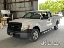 (Davie, FL) 2014 Ford F150 Extended-Cab Pickup Truck Runs & Moves)( Body Damage, Paint Damage, Front