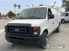 (Miami, FL) 2011 Ford E250 Cargo Van Runs& Moves)( Body Damage & Rust Damage