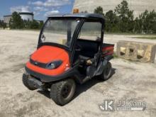 (Waynesboro, GA) 2017 Kubota RTV400Ci 4x4 Yard Cart, (GA Power Unit) Runs & Moves