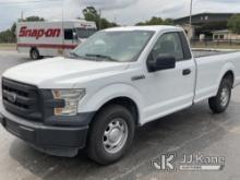 2016 Ford F150 Pickup Truck Runs, Moves) (Cracked Windshield, Minor Body/Paint  Damage.