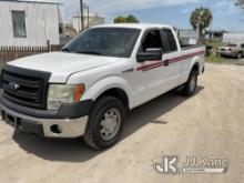 (Tampa, FL) 2014 Ford F150 4x4 Extended-Cab Pickup Truck (Runs & Moves) (Jump To Start, Tire Pressur