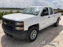 (Westlake, FL) 2014 Chevrolet Silverado 1500 4x4 Extended-Cab Pickup Truck Runs & Moves) (Body Damag