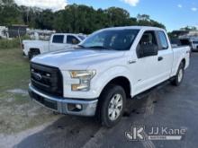 (Ocala, FL) 2015 Ford F150 4x4 Extended-Cab Pickup Truck Duke Unit) (Runs & Moves) (Check Engine Lig