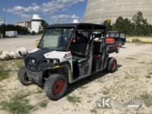 (Waynesboro, GA) 2015 Bobcat 3400XL 4x4 Crew-Cab Yard Cart Runs & Moves