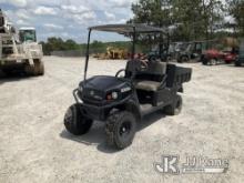Cushman Haulster Yard Cart, (GA Power Unit) Not Running, Condition Unknown, Engine Removed, No Hour 