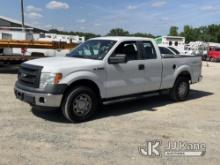 (Charlotte, NC) 2013 Ford F150 4x4 Extended-Cab Pickup Truck Duke Unit) (Runs & Moves) (Body Damage