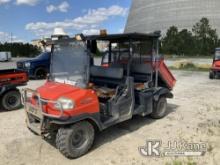 (Waynesboro, GA) 2013 Kubota RTV-1140, 4x4 Crew-Cab Yard Cart, (GA Power Unit) Runs & Moves