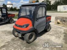 (Waynesboro, GA) 2017 Kubota RTV400Ci 4x4 Yard Cart, (GA Power Unit) Runs & Moves