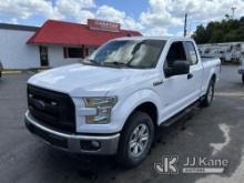 (Ocala, FL) 2016 Ford F150 4x4 Extended-Cab Pickup Truck Duke Unit) (Runs & Moves