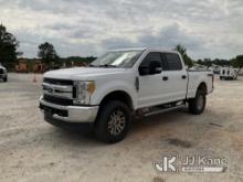 (Villa Rica, GA) 2017 Ford F250 4x4 Crew-Cab Pickup Truck Runs & Moves) (Check Engine Light On