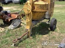 (Dothan, AL) Stow Concrete Mixer (Municipality Owned) (Condition Unknown (BUYER MUST LOAD) NOTE: Thi
