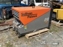 (Charlotte, NC) 2003 Sullivan-Palatec D110PKU Air Compressor, Skid Mounted Runs & Operates