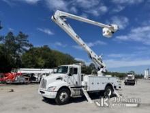 (Chester, VA) Altec AA55-MH, Material Handling Bucket Truck rear mounted on 2018 Kenworth T300 Utili