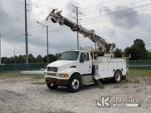 (Bowling Green, FL) Terex L4045, Digger Derrick rear mounted on 2002 Sterling M8500 Utility Truck Ru