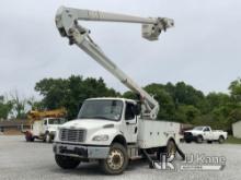 HiRanger 5TC-55, Material Handling Bucket Truck rear mounted on 2016 Freightliner M2 106 4x4 Utility