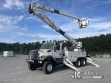(Hertford, NC) Altec AH75, Articulating & Telescopic Material Handling Bucket Truck rear mounted on