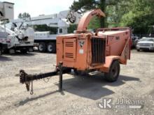 2014 Vermeer BC1000XL Chipper (12in Drum) No Title) (Not Running, Condition Unknown, Rust on Battery