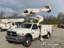 (Verona, KY) Altec AT48M, Articulating & Telescopic Material Handling Bucket Truck center mounted on