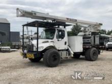 (Charlotte, NC) Terex XT60/70, Over-Center Elevator Bucket Truck rear mounted on 2012 Freightliner M