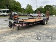 2019 Towmaster T16D T/A Tagalong Equipment Trailer