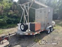 1996 ALUMA TOWER TM51 T/A Tagalong Utility Trailer Box is Locked, Condition Unknown