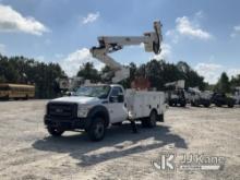 (Villa Rica, GA) Altec AT40M, Articulating & Telescopic Material Handling Bucket Truck mounted behin