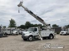 (Charlotte, NC) Altec DM47B-TR, Digger Derrick rear mounted on 2018 International 4300 Utility Truck