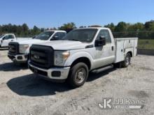 (Chester, VA) 2016 Ford F250 Service Truck, (Southern Company Unit) Not Running, Does Not Crank) (Op