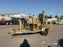 2006 Sherman & Reilly DDH-75-T Tensioner Trailer Road Worthy, Operates