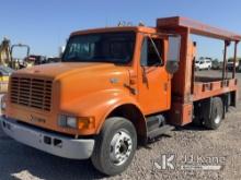 (Dixon, CA) 1999 International 4700 Mechanics Service Truck Runs & Moves) (Crane Operates