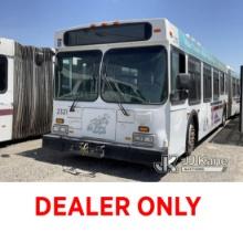 (Dixon, CA) 2002 New Flyer D60LF Bus Not Running, Conditions Unknown