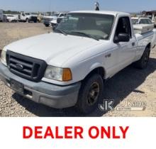 (Dixon, CA) 2004 Ford Ranger Pickup Truck Not Running, Cranks, Does Not Start, Conditions Unknown