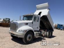 (Dixon, CA) 2012 Peterbilt PB337 Dump Truck Runs, Moves & Operates